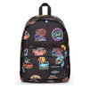 OUT OF OFFICE Simpsons Neon Print