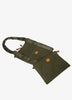 Recycled nylon holdall large 2in1 foldable