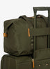 Recycled nylon holdall medium 2in1 foldable