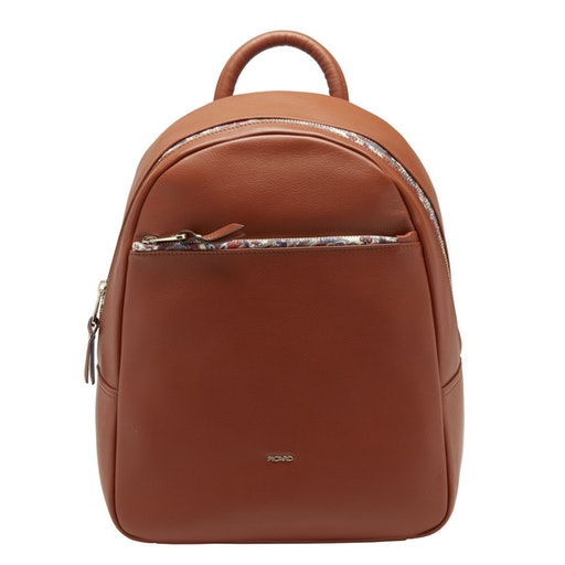 Valentina leather backpack discount purse