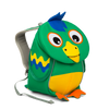 Small Friend Green Piet Parrot