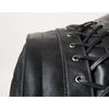 Biker Backpack Black Leather